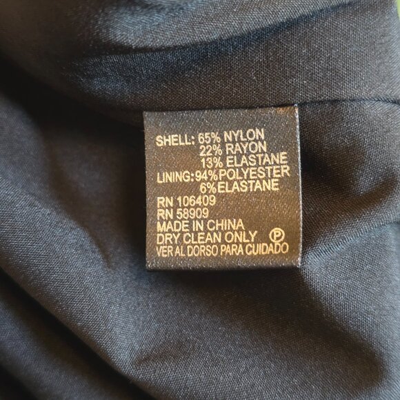 ANTONIO MELANI Strapless Little Black Dress sz 4 - Picture 12 of 12